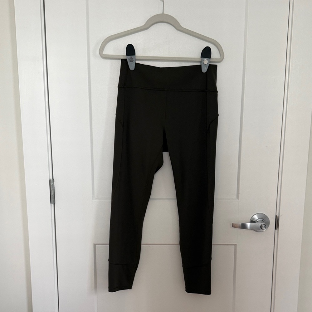 Lululemon Olive Green Leggings 25”